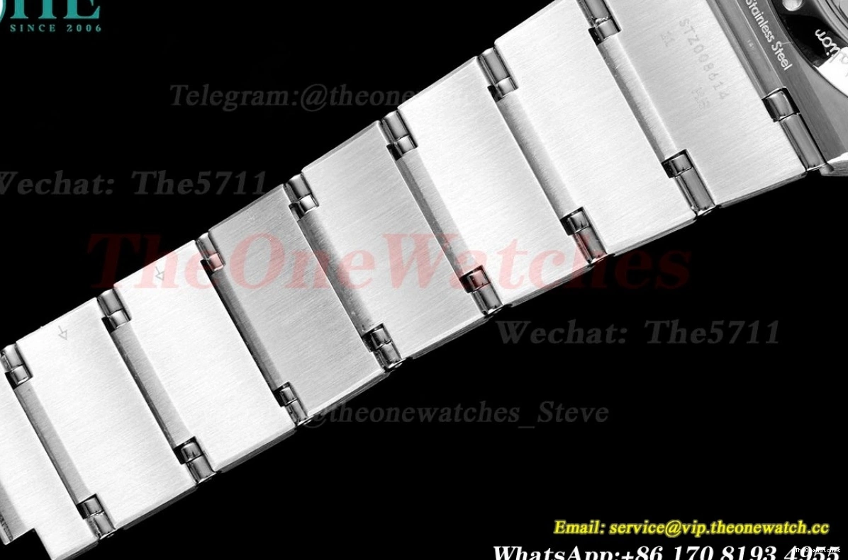 SS Constellation Textured ORF 39mm SS A8800 Dial White 0213